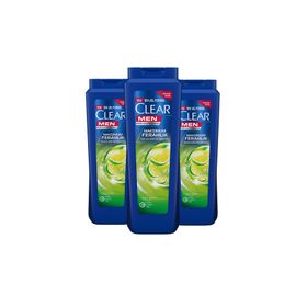 Clear Men 3x485ml Yağlı Saç Derisi İçin Maksimum Ferahlık Şampuan