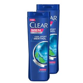 Clear Men Cool Sport Menthol 2x350 ml Şampuan