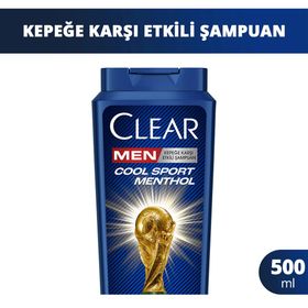 Clear Men Cool Sport Menthol 500 ml Kepeğe Karşı Şampuan