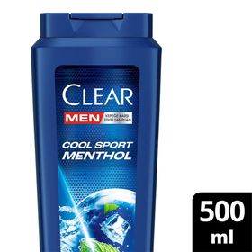 Clear Men Cool Sport Menthol 500 ml Kepeğe Karşı Şampuan