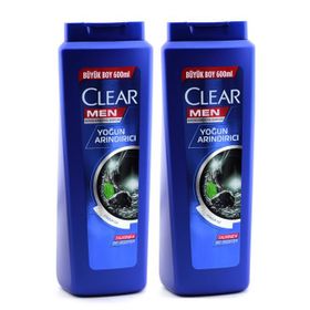 Clear Men Cool Sport Menthol Kepeğe Karşı Etkili 2x600 ml Şampuan