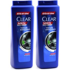 Clear Men Cool Sport Menthol Kepeğe Karşı Etkili 2x600 ml Şampuan