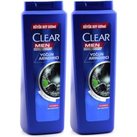 Clear Men Cool Sport Menthol Kepeğe Karşı Etkili 2x600 ml Şampuan