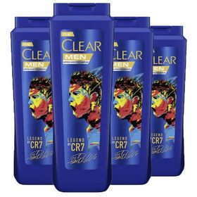 Clear Men CR7 Kepeğe Karşı Etkili 4x325 ml Şampuan