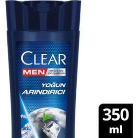 Clear Men Kepeğe Karşı Etkili Yoğun Arındırıcı Kömür İle 6x350 ml Şampuan
