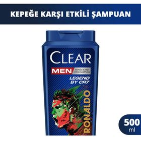 Clear Men Legend By CR7 Cristiano Ronaldo 500 ml Kepeğe Karşı Etkili Şampuan
