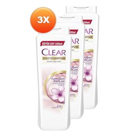 Clear Men Ronaldo 3x600 ml Şampuan