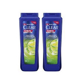 Clear Men Şampuan 2x485ml Yağlı Saç Derisi Için Maksimum Ferahlık Kepeğe Karşı Etkili Şampuan