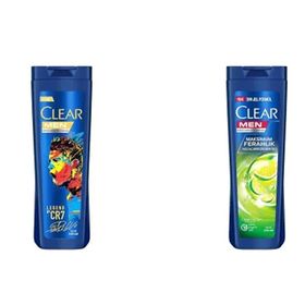 Clear Men Scalp Pro Saç Dökülmesine Karşı Güçlendirici 300 ml Şampuan ve Men Legend By CR7 Cristiano Ronaldo Kepeğe Karşı Etkili 2x350 ml Şampuan
