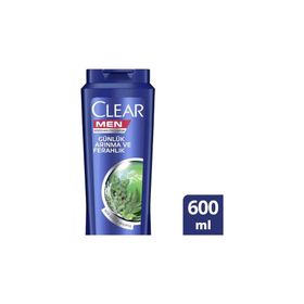 Clear Men Tüm Saçlar İçin 600 ml Arındırıcı Mentol ve Sedir Ağaçlı Şampuan