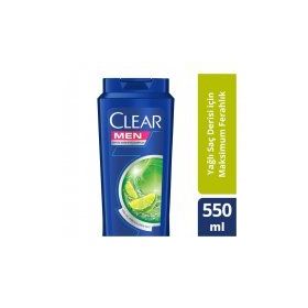 Clear Men Yağlı Saçlar İçin 500 ml Şampuan