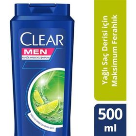 Clear Men Yağlı Saçlar İçin 500 ml Şampuan