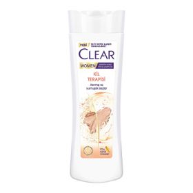 Clear Women 6x350 ml Kil Terapisi Arınmış ve Yumuşak Saçlar Kepeğe Karşı Etkili Şampuan