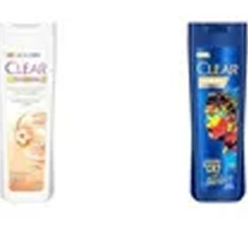 Clear Women Kil Terapisi Arınmış ve Yumuşak Saçlar Kepeğe Karşı Etkili 350 ml ve Clear Men Legend By CR7 Cristiano Ronaldo 2x350 ml Şampuan