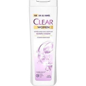 Clear Women Komple Bakım 2x350 ml Şampuan
