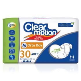 Clearmotion Belbantlı Medium 30 Adet Hasta Bezi