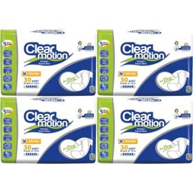 Clearmotion Yetişkin Bel Bantlı Medium 4x30 Adet Hasta Bezi