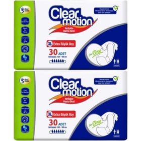 Clearmotion Yetişkin Bel Bantlı XL 60 Adet Hasta Bezi
