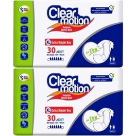 Clearmotion Yetişkin Bel Bantlı XL 60 Adet Hasta Bezi