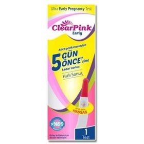 ClearPink Earyl Erken Gebelik Testi