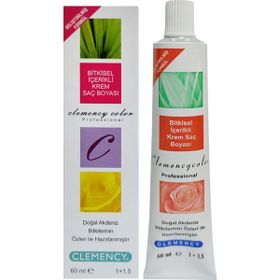 Clemency Color 8.3 Altın Dore Bitkisel 60 ml Saç Boyası + 20 Volume 90 ml Oksidan