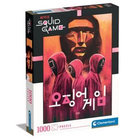 Clementoni 1 39692 1000 Parça Squid Game Yetişkin Puzzle
