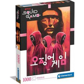 Clementoni 1 39692 1000 Parça Squid Game Yetişkin Puzzle