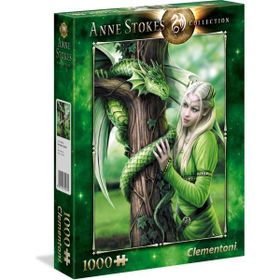 Clementoni 1000 Parça Anne Stokes Collection Kindred Spirits Puzzle