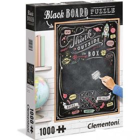 Clementoni 1000 Parça Blackboard Yetişkin Puzzle - Think Outside