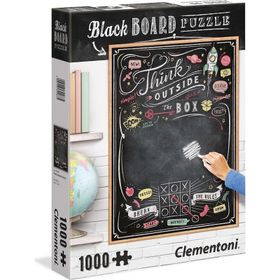 Clementoni 1000 Parça Blackboard Yetişkin Puzzle - Think Outside