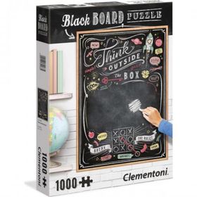 Clementoni 1000 Parça Blackboard Yetişkin Puzzle - Think Outside