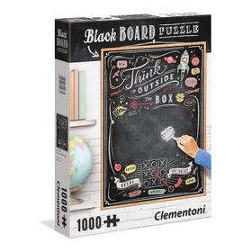 Clementoni 1000 Parça Blackboard Yetişkin Puzzle - Think Outside