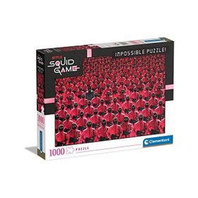 Clementoni 1000 Parça Impossible 39695 Squid Game Yetişkin Puzzle