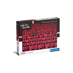 Clementoni 1000 Parça Impossible 39695 Squid Game Yetişkin Puzzle