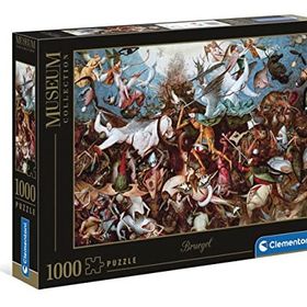 Clementoni 1000 Parça Museum Collection The Fall Of The Rebel Angels Puzzle