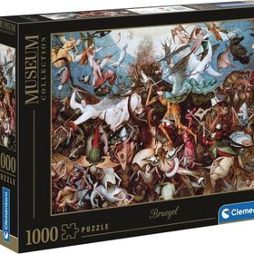 Clementoni 1000 Parça Museum Collection The Fall Of The Rebel Angels Puzzle