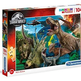 Clementoni 104 Parça Jurassic World Puzzle