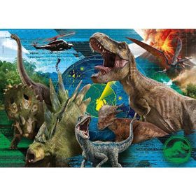 Clementoni 104 Parça Jurassic World Puzzle