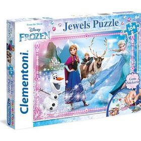 Clementoni 104 Parça Mücevher Frozen Puzzle
