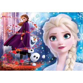 Clementoni 104 Parça Mücevher Frozen Puzzle