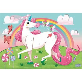 Clementoni 104 Parça Puzzle Mücevher Unicorn - 27109