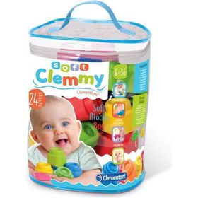 Clementoni 14889 24 Parça Soft Clemmy Yumuşak Blok Çantası