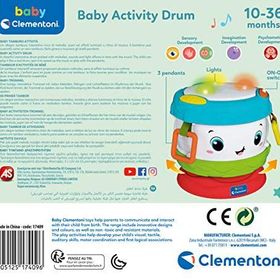 Clementoni 17409.0 Kırmızı İnteraktif Davul