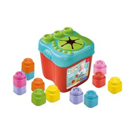 Clementoni 17807 15 Parça 6-36 Ay Soft Clemmy Yumuşak Blok Kovası