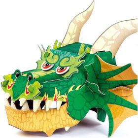 Clementoni 18578 Play Creative - Dragon Maske