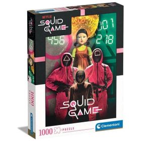 Clementoni 2 39693 1000 Parça Squid Game Yetişkin Puzzle