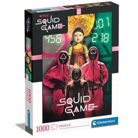 Clementoni 2 39693 1000 Parça Squid Game Yetişkin Puzzle