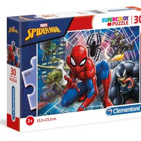 Clementoni 20250 30 Parça Supercolor Marvel Spiderman Puzzle