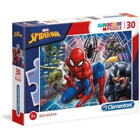 Clementoni 20250 30 Parça Supercolor Marvel Spiderman Puzzle