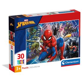 Clementoni 20250 30 Parça Supercolor Marvel Spiderman Puzzle